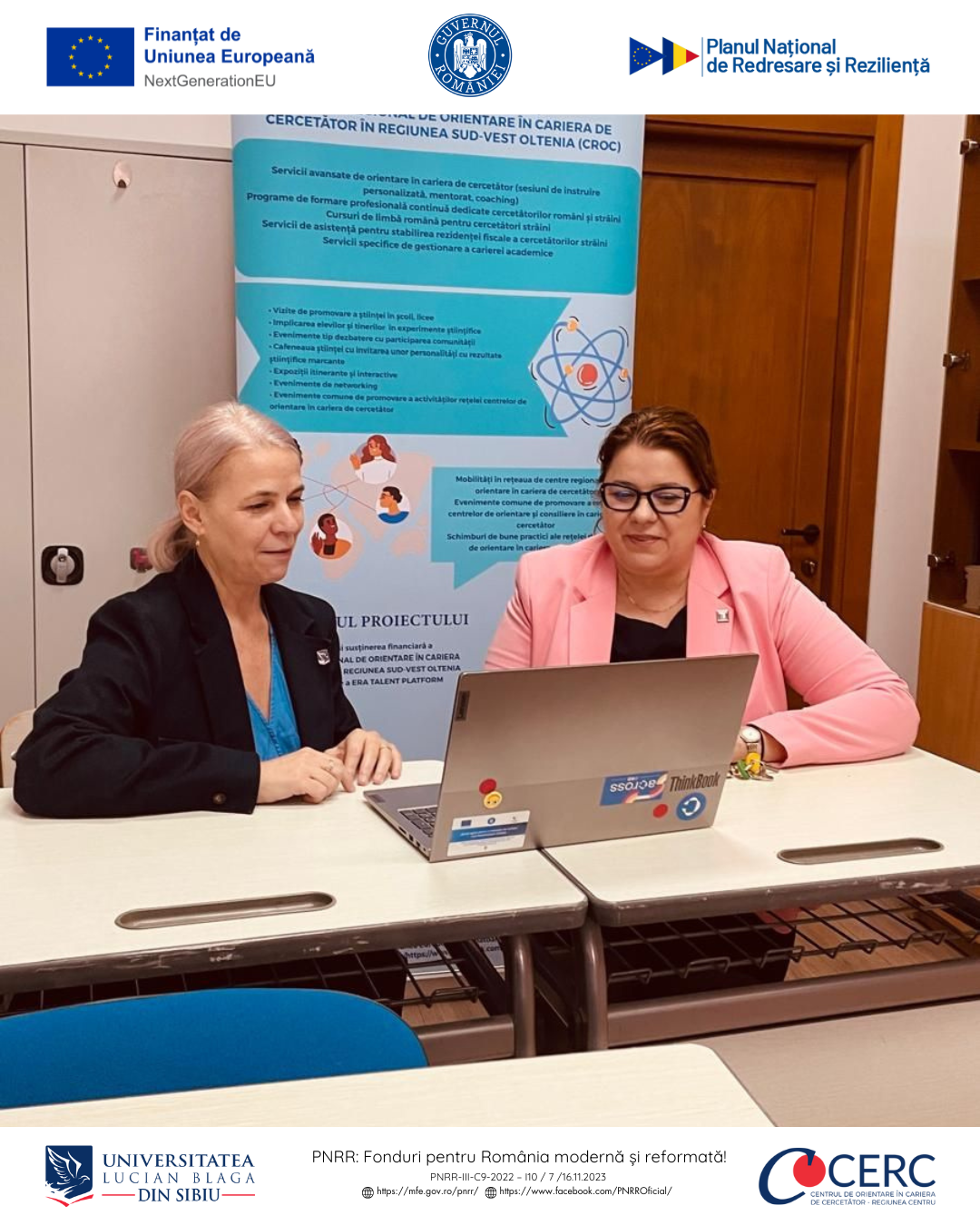 Colaborare între Centrele de Orientare în Cariera de Cercetător