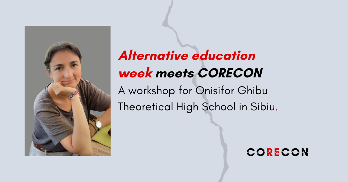 CORECON team delivered workshops for high school students