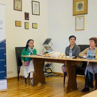 First weeks of Prof. Lavinia STAN at ULBS
